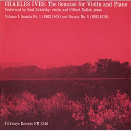 SMITHSONIAN FOLKWAYS Smithsonian Folkways FW-03346-CCD Charles Ives- The Sonatas for Violin and Piano- Vol. 1 FW-03346-CCD